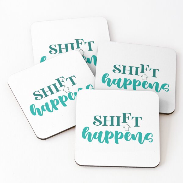 Item preview, Shift Happens designed and sold by suzannenagel.