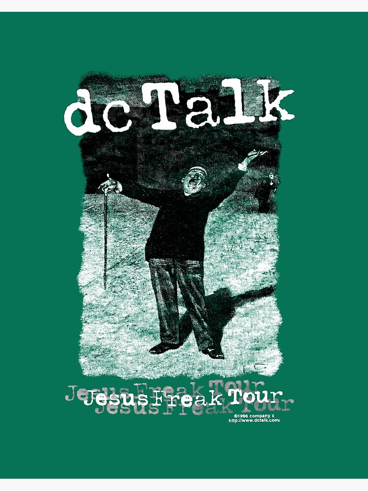 Vtg 1996 DC TALK T Shirt Promo Jesus Freak Tour Concert