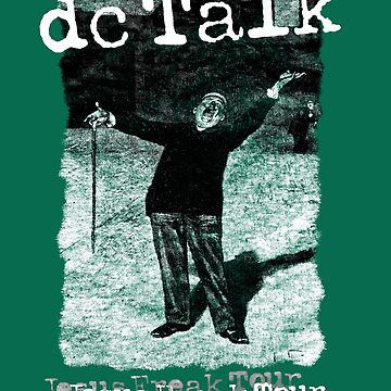 Artwork thumbnail, Vtg 1996 DC TALK T Shirt Promo Jesus Freak Tour Concert Alternative Rock Christian Rap Hip Hop Band Usa Tops by FrancisSmith1