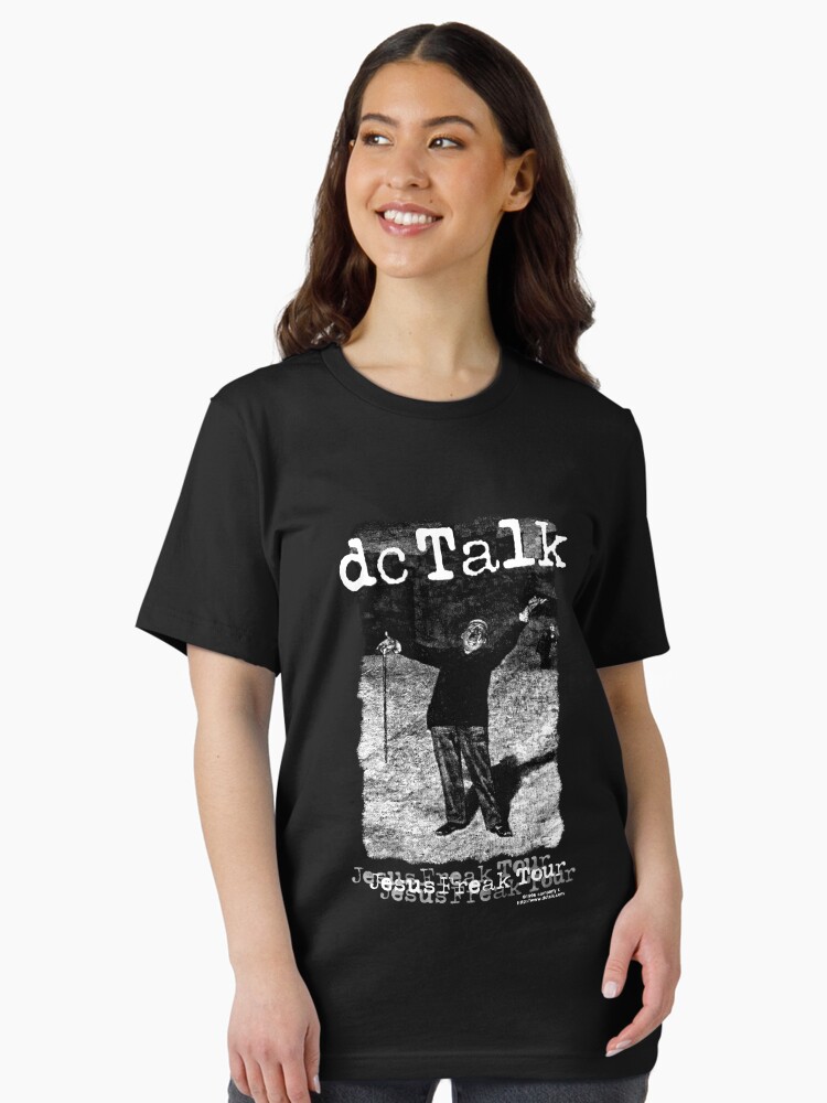 Thumbnail 2 of 7, Essential T-Shirt, Vtg 1996 DC TALK T Shirt Promo Jesus Freak Tour Concert Alternative Rock Christian Rap Hip Hop Band Usa Tops designed and sold by FrancisSmith1.