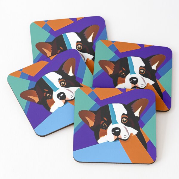 Item preview, Abstract Corgi Dog Style designed and sold by HenryMaster.