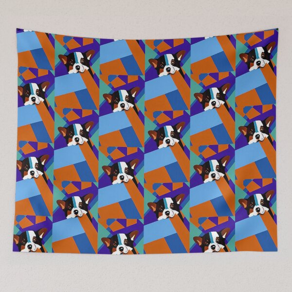 Item preview, Abstract Corgi Dog Style designed and sold by HenryMaster.