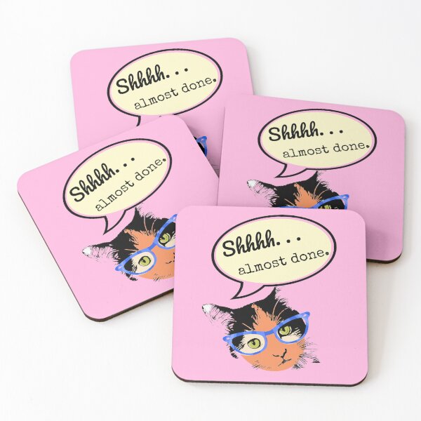 Item preview, Shhh Cat Coffee Cotton Candy designed and sold by Popworks.