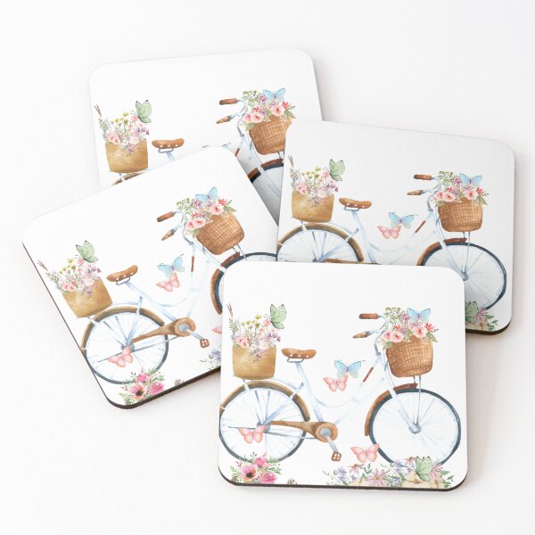 Item preview, Spring bicycle flowers designed and sold by GJ-Creations.