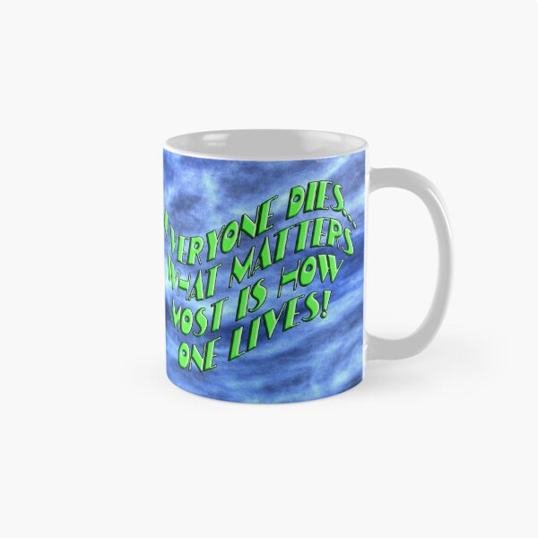 Item preview, How One Lives designed and sold by JustMugs.