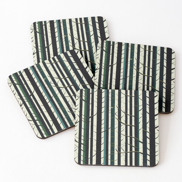 Item preview, Abstract Forest in Winter designed and sold by calibrit.
