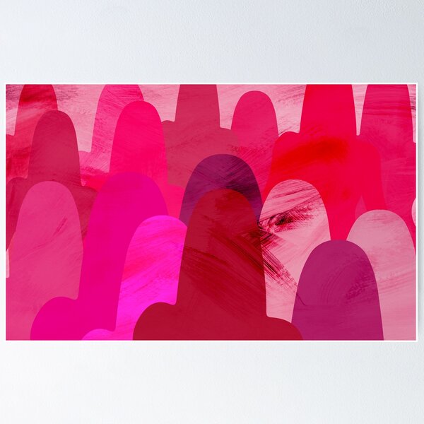 Item preview, Millions Missing, Painting, People, Crowds, Abstract Portraiture, Art designed and sold by MarkMakerStudio.