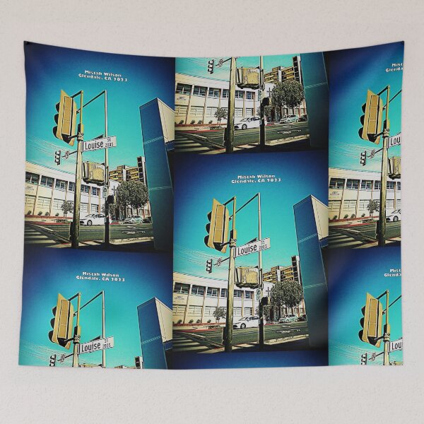 Item preview, Louise Street, Glendale, California by Mistah Wilson designed and sold by The Street Sign Store.