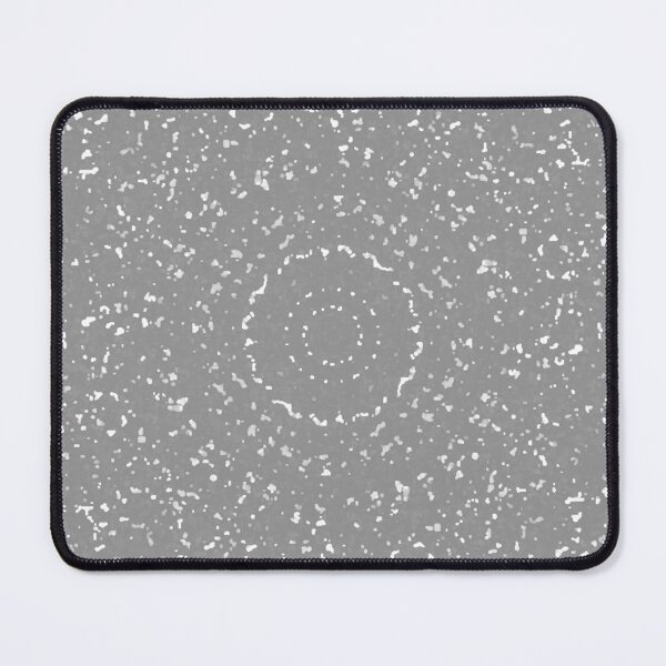 Item preview, Abstract Gray Monochrome Round Mandala Distorted Print Lace Pattern designed and sold by kattakitty.