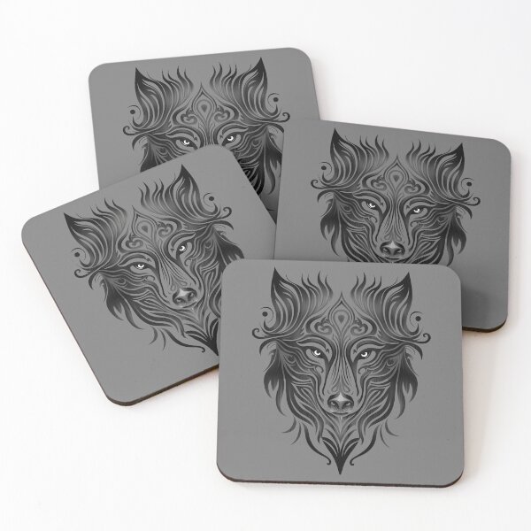 Item preview, Tribal Wolf designed and sold by SunsetIconic.