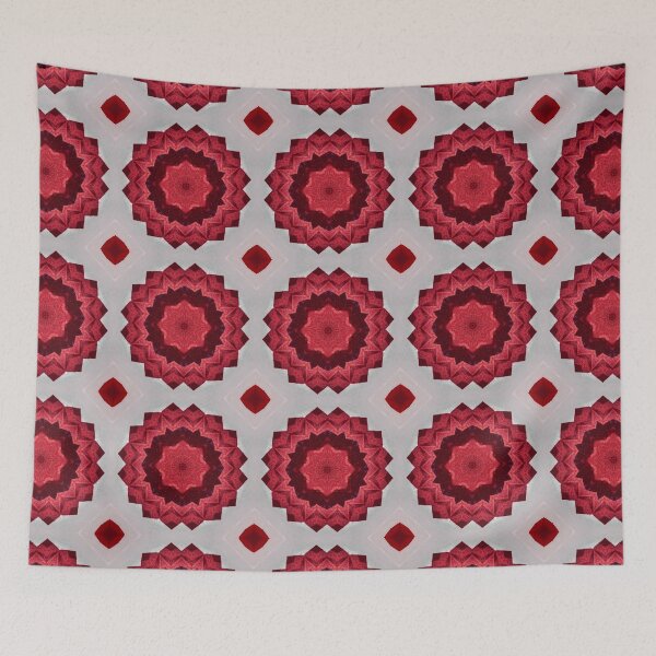 Artikelvorschau, The Stars and Stripes USA Kaleidoscope Pattern 55 entworfen und verkauft von Swabcraft.