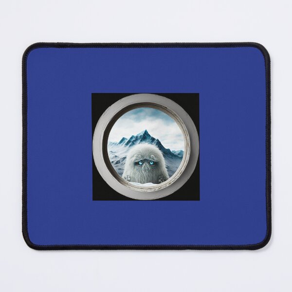 Item preview, Yeti Bigfoot Sasquatch Peeking Through Window in Northern Mountains designed and sold by Bleknervin.