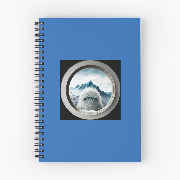 Item preview, Yeti Bigfoot Sasquatch Peeking Through Window in Northern Mountains designed and sold by Bleknervin.