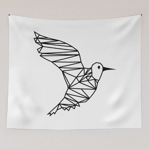 Item preview, pájaro poligonal designed and sold by Tucswebdesign.