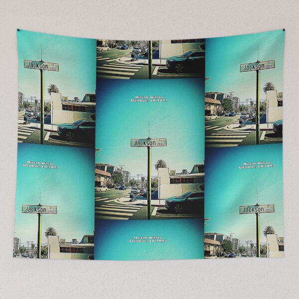 Item preview, Jackson Street, Glendale, CA by Mistah Wilson designed and sold by The Street Sign Store.