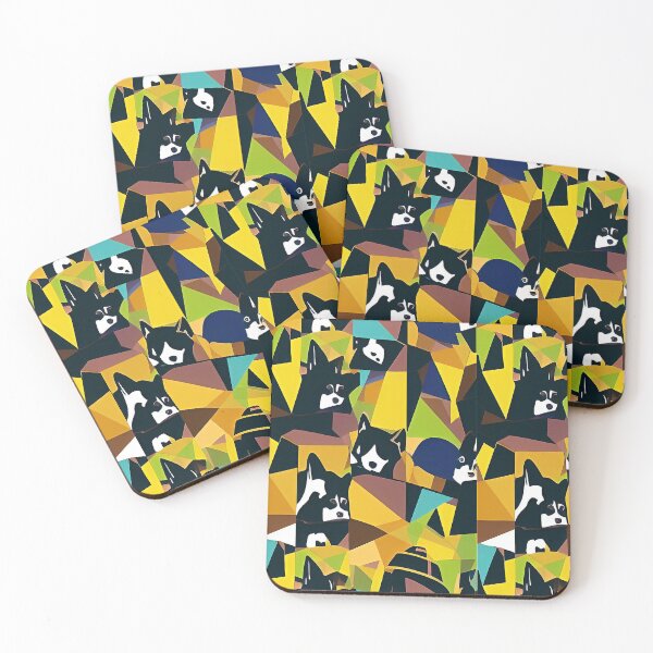 Item preview, Abstract Shiba Inu designed and sold by HenryMaster.