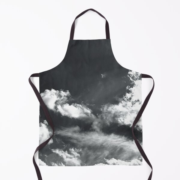 Item preview, Dreamy skies with clouds black and white- Texture designed and sold by Merethe Soltvedt.