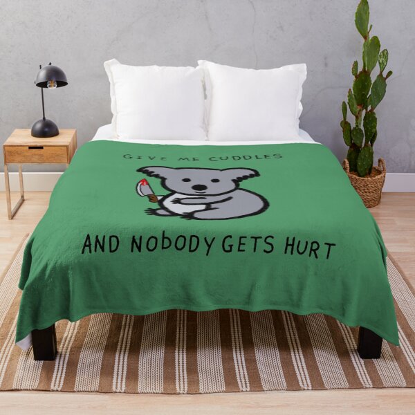 Item preview, Give me cuddles and nobody gets hurt designed and sold by Rob Price.