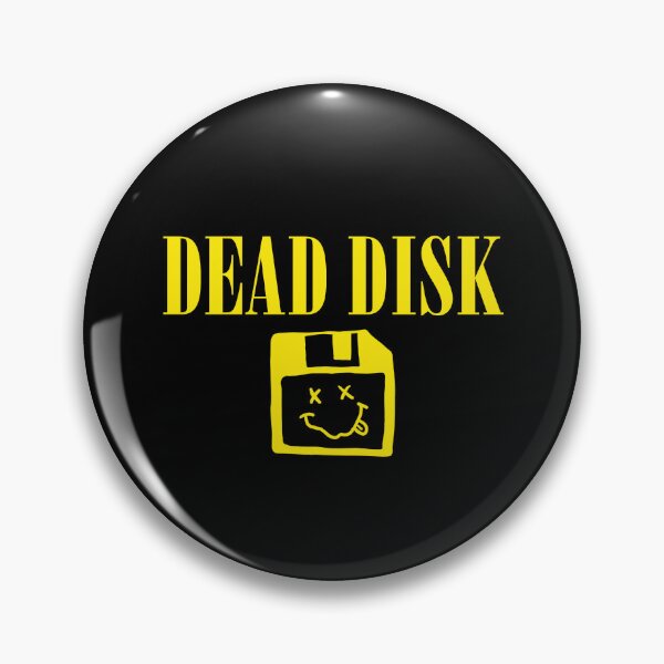 Item preview, Grungy Dead Disk designed and sold by stark4n6.