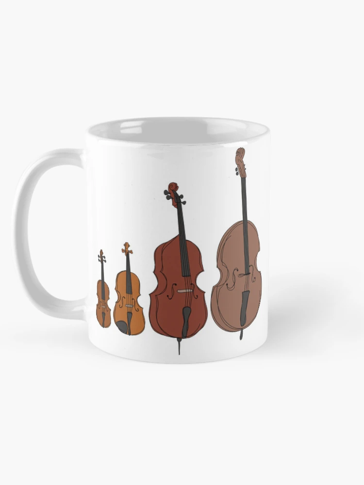 Thumbnail 5 of 6, Coffee Mug, String Instruments designed and sold by OneCreativeBee.