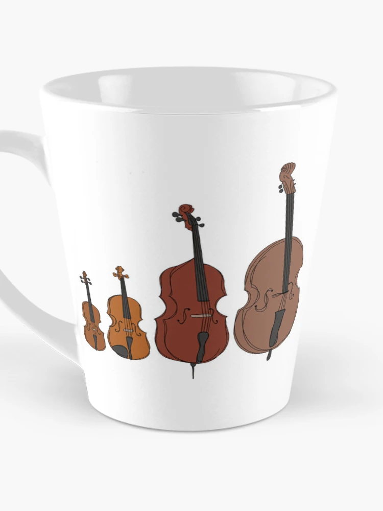 Thumbnail 3 of 4, Coffee Mug, String Instruments designed and sold by OneCreativeBee.