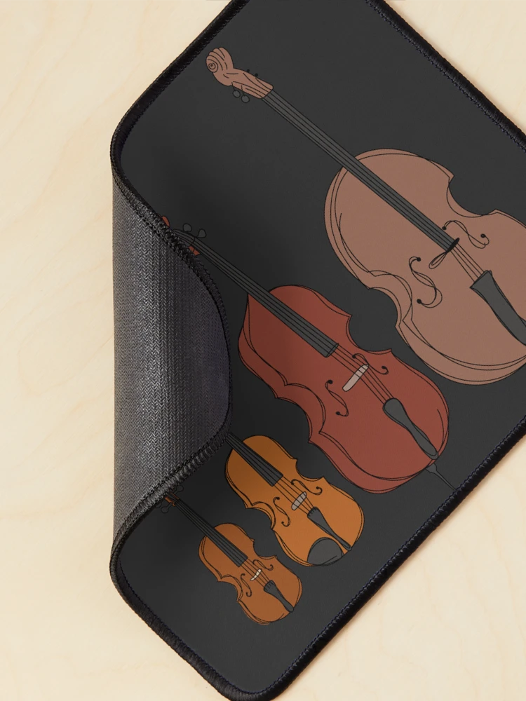 Thumbnail 2 of 5, Mouse Pad, String Instruments designed and sold by OneCreativeBee.