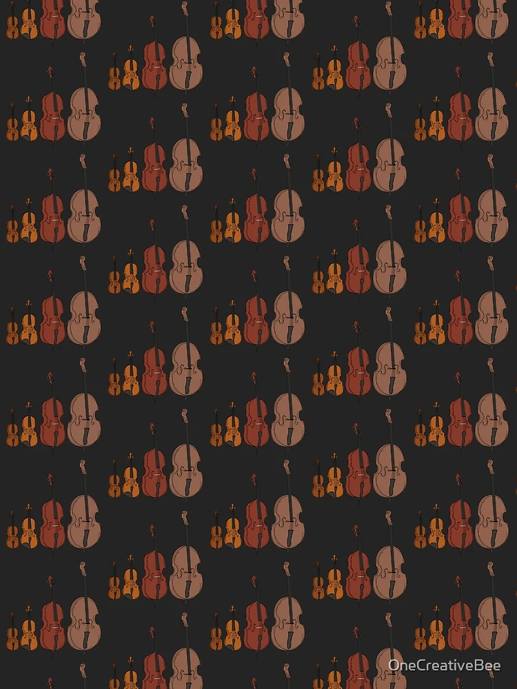 Thumbnail 3 of 3, Scarf, String Instruments designed and sold by OneCreativeBee.
