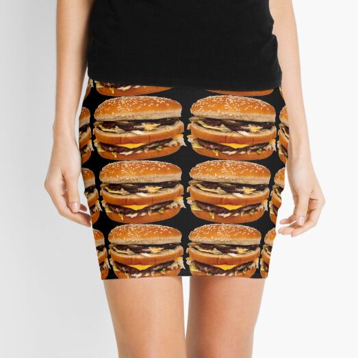 Mcdonald S Big Mac Mini Skirt By Ebonyrose5 Redbubble