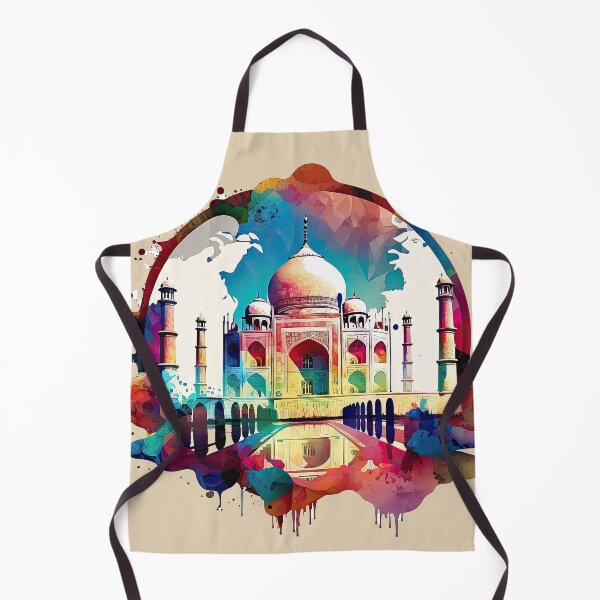 Item preview, Colorful Taj Mahal designed and sold by HillStage.
