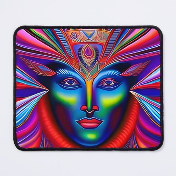 Item preview, New World Gods (28) - Mesoamerican Inspired Psychedelic Art designed and sold by TheThirdEye.