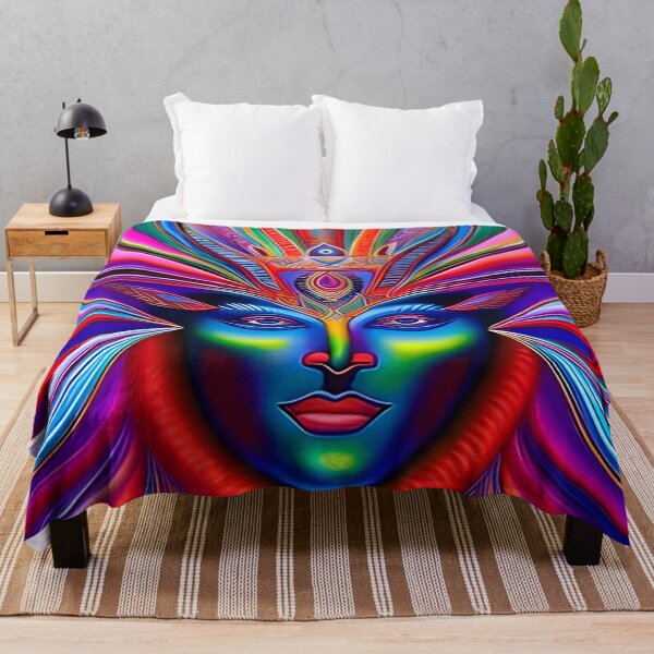Item preview, New World Gods (28) - Mesoamerican Inspired Psychedelic Art designed and sold by TheThirdEye.