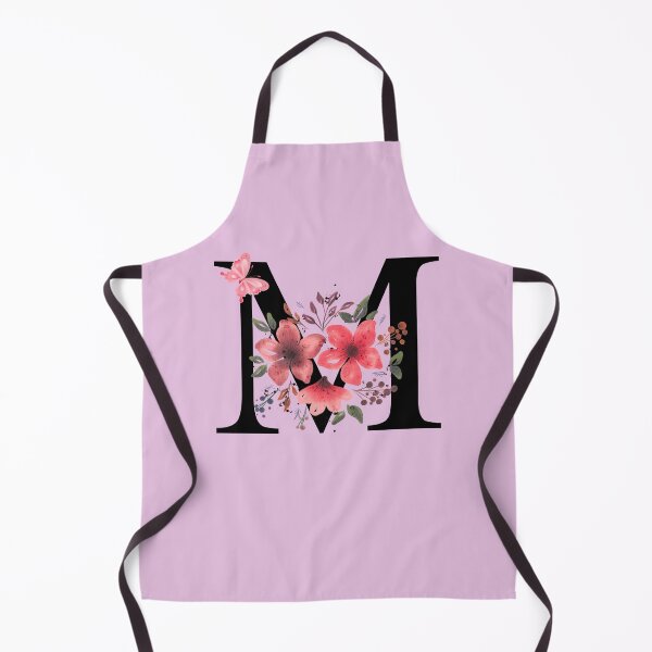 Item preview, Typography M with flowers designed and sold by AnyMar2023.