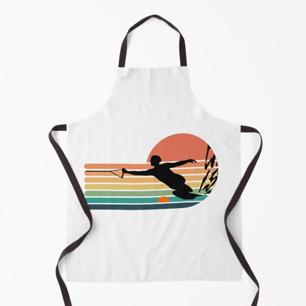 Item preview, Water Ski Slalom Skier Sticker Decal designed and sold by HatzicTshirts.