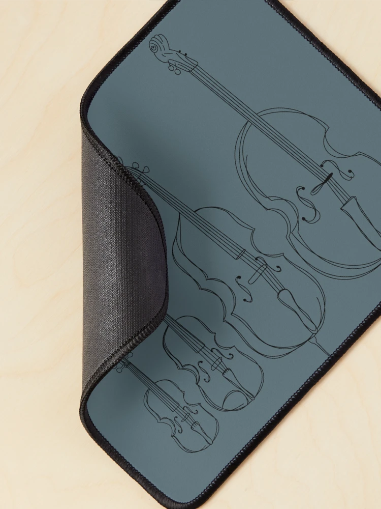 Thumbnail 2 of 5, Mouse Pad, String Instruments designed and sold by OneCreativeBee.