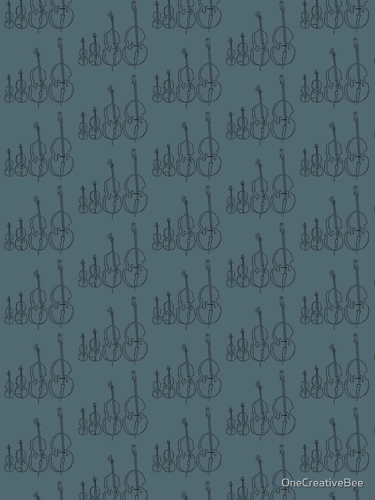 Thumbnail 3 of 3, Scarf, String Instruments designed and sold by OneCreativeBee.