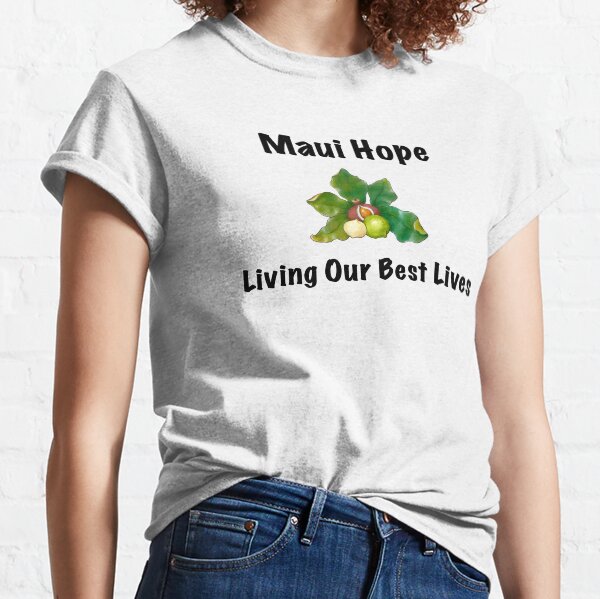Item preview, Maui Hope Logo - Living Our Best Lives designed and sold by MauiHope.
