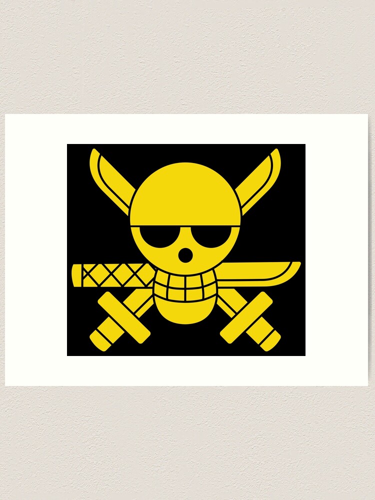 Roronoa Zoro Jolly Roger Art Print