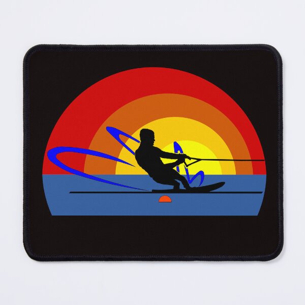 Item preview, Water Ski Slalom Skier designed and sold by HatzicTshirts.