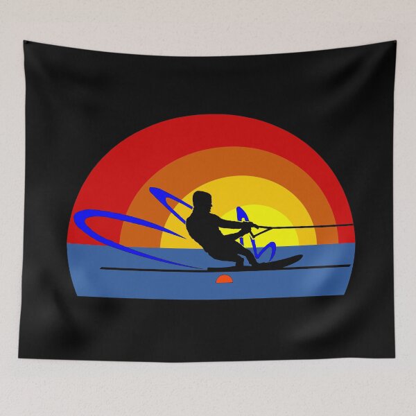 Item preview,  Water Ski Slalom Skier designed and sold by HatzicTshirts.