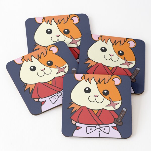 Item preview, Samurai X Hamster (Color 2) designed and sold by ArtDW.
