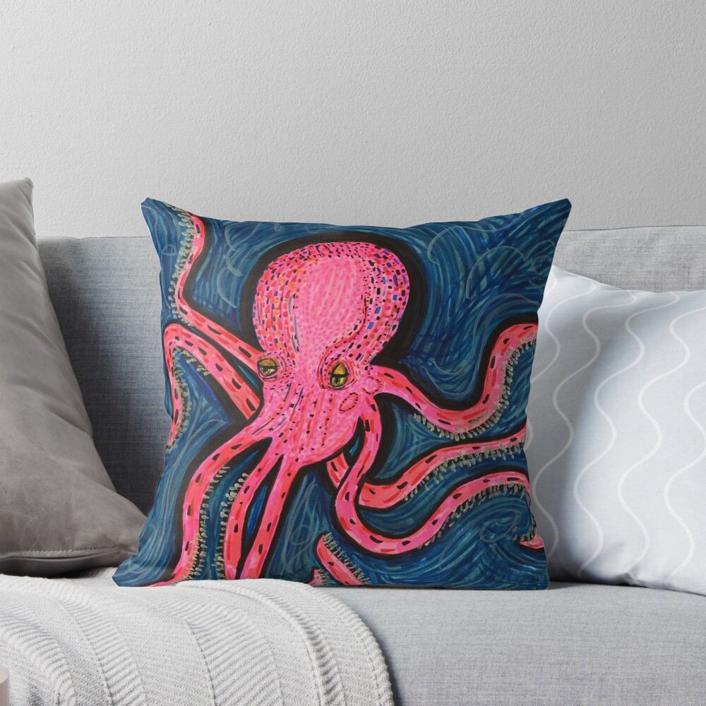 Item preview, Throw Pillow designed and sold by CariGDesigns.