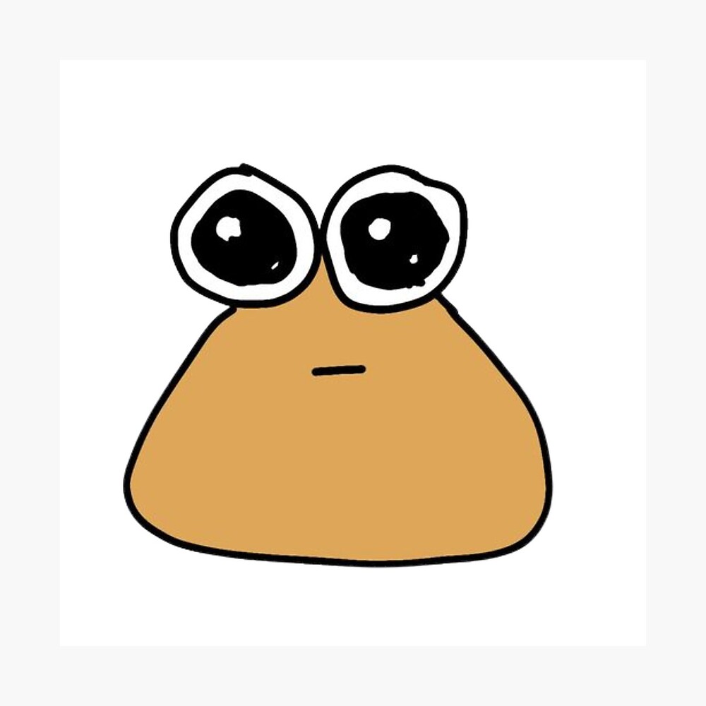 Pou Roblox Face Sticker for Sale by Kirboos