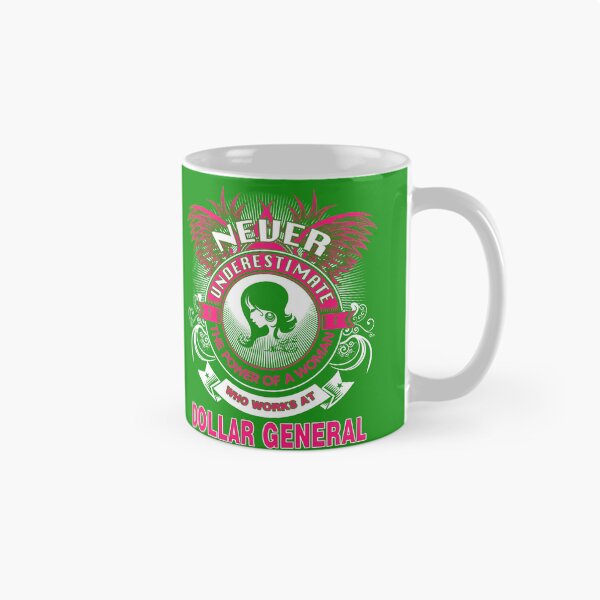 Item preview, Never Underestimate A Woman Who Works At Dollar General designed and sold by MohamedLuettgen.