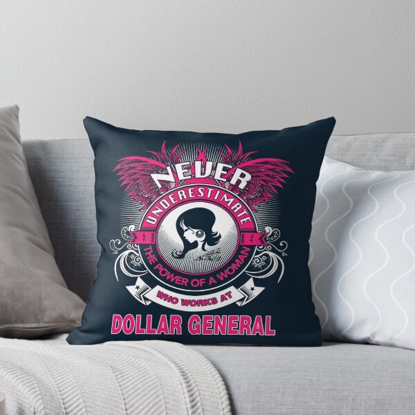 Item preview, Never Underestimate A Woman Who Works At Dollar General designed and sold by MohamedLuettgen.