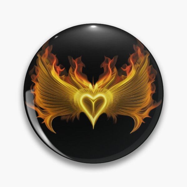 Item preview, Burning Heart designed and sold by Rovual.