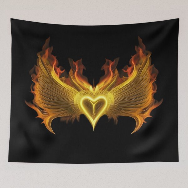 Item preview, Burning Heart designed and sold by Rovual.