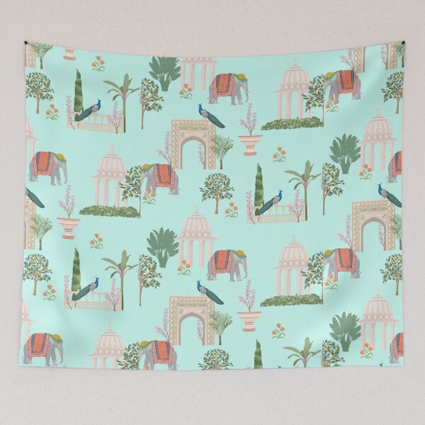 Item preview, Mughal Garden  designed and sold by dyesandpigments.