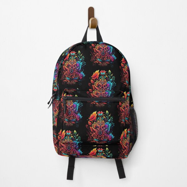 Item preview, Vibrant Blooms, A Colorful Floral Design That Dazzles the Senses, Psychedelic Art designed and sold by digitaldreamHD.