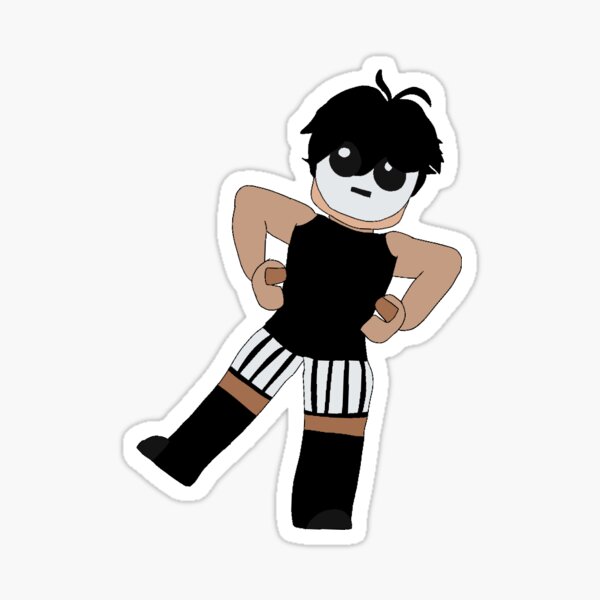 Neon Roblox Boy Sticker - Download Cool Roblox Stickers for Free