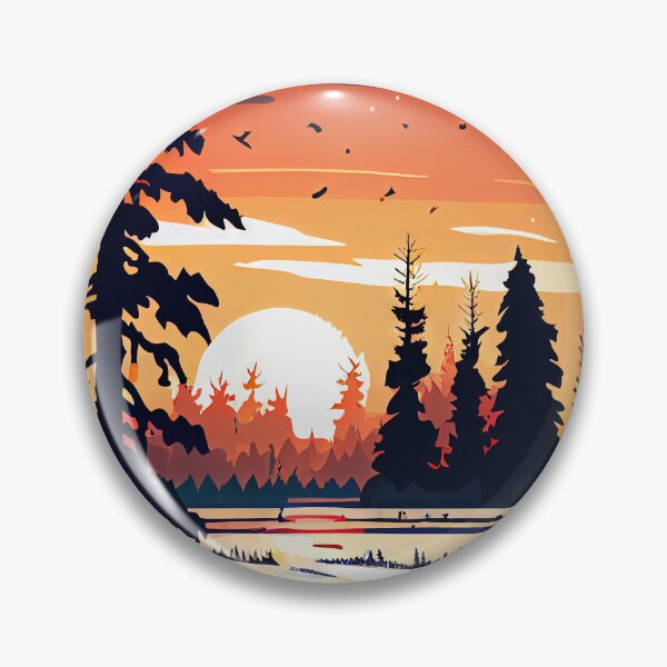 Item preview, Winter Wonderland in Canadian Pine Forest designed and sold by FireScreen.